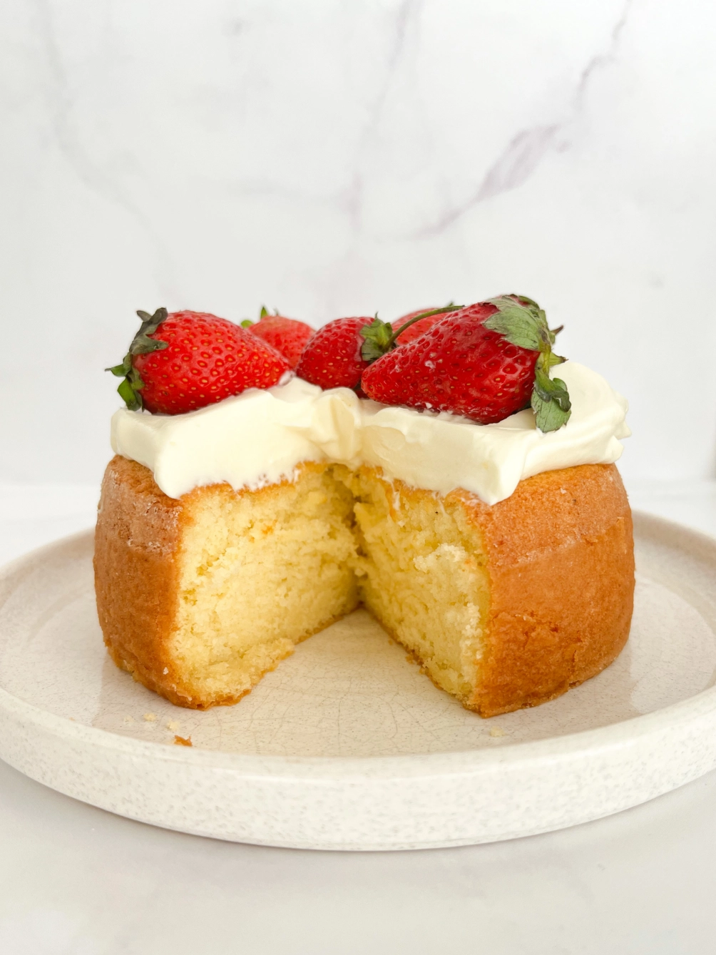 Torta de fresas con crema 14 Torta de fresas con crema