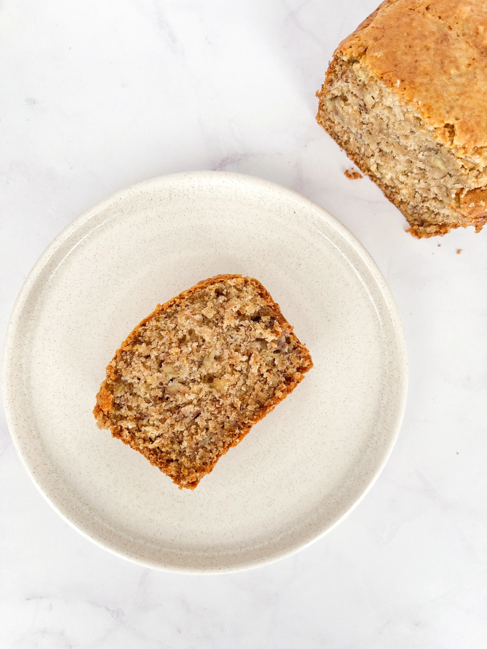 Budín de banana vegano 3 Budín de banana vegano