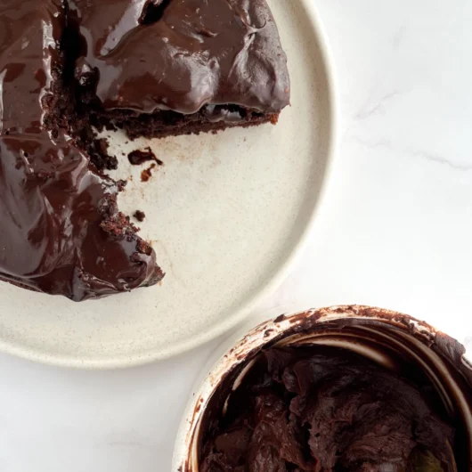 Torta de chocolate vegana 4 Torta de chocolate vegana