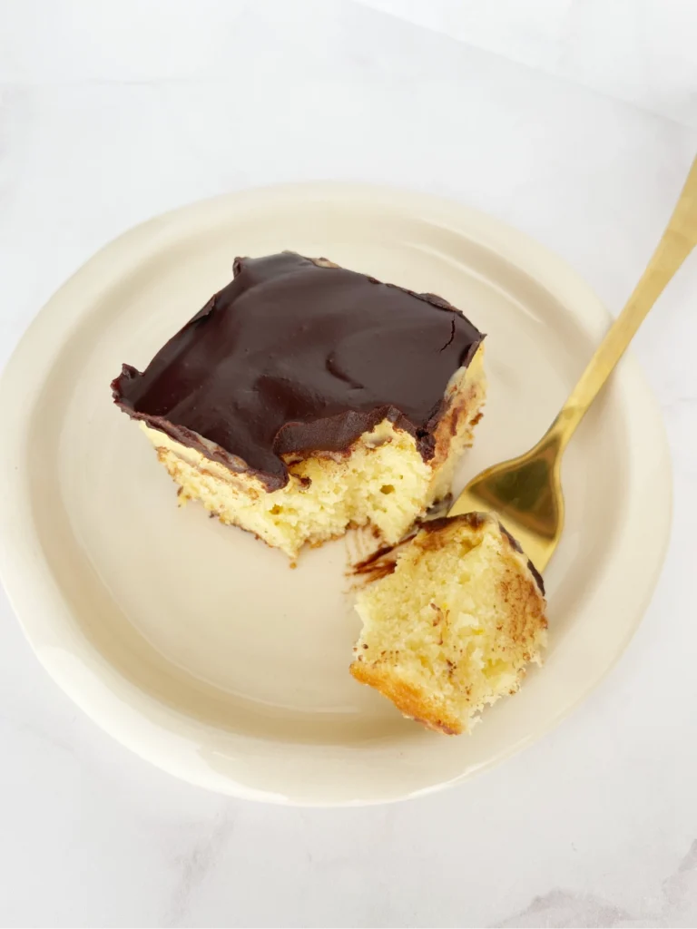 Pastel de crema de Boston (Boston Cream Pie) 3 Boston Cream Pie