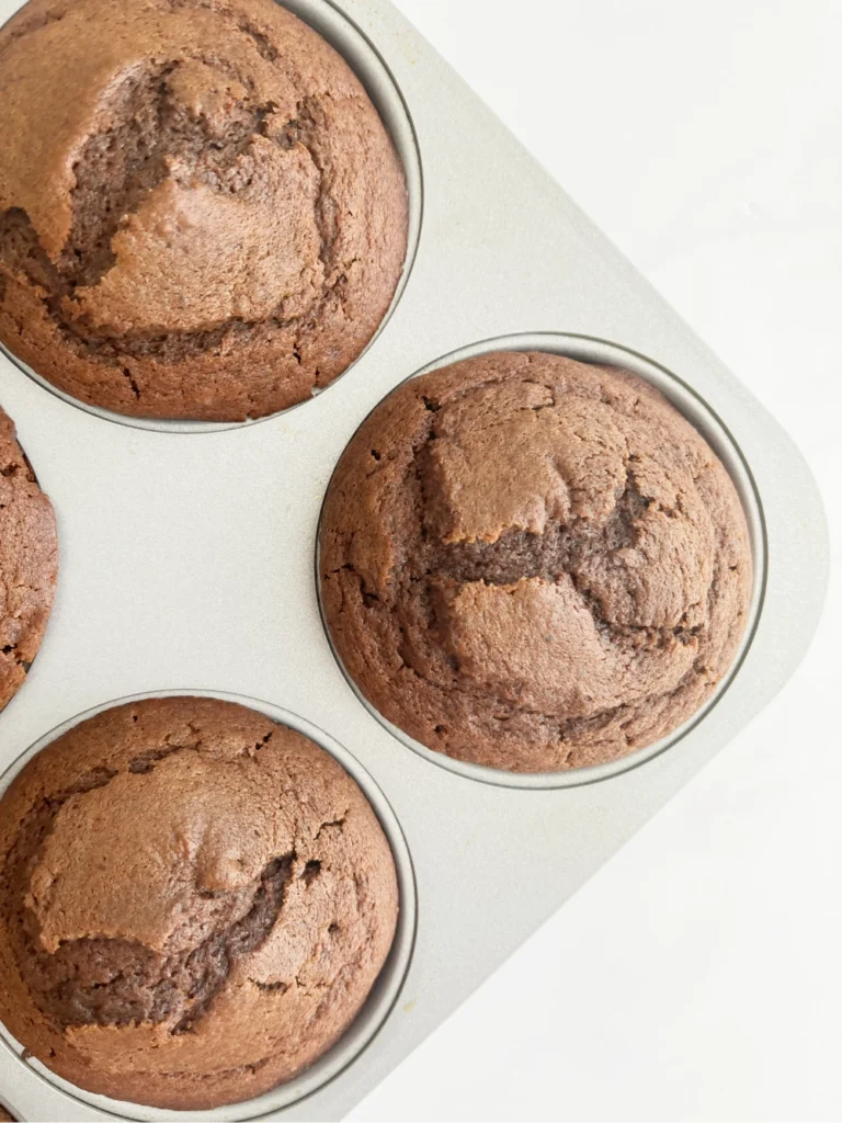Muffins de Chocolate y Nutella 2 Muffins de chocolate y Nutella