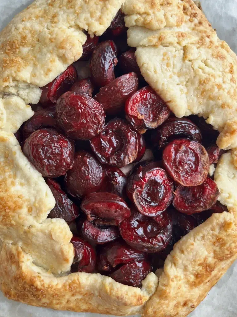 Galette de cerezas 2 Galette de cereza