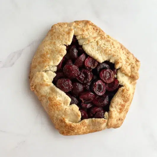 Galette de cerezas 4 Galette de cerezas