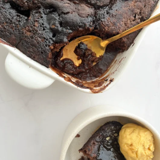 Torta de chocolate caliente 3 Torta de chocolate caliente