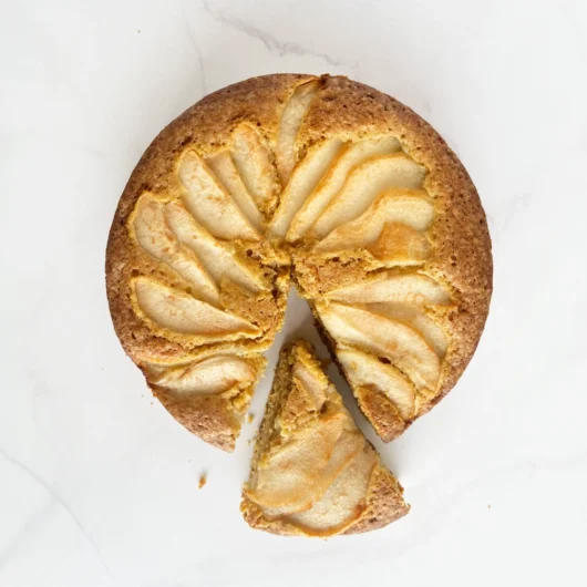 Torta de pera y brown butter 3 Torta de pera y brown butter