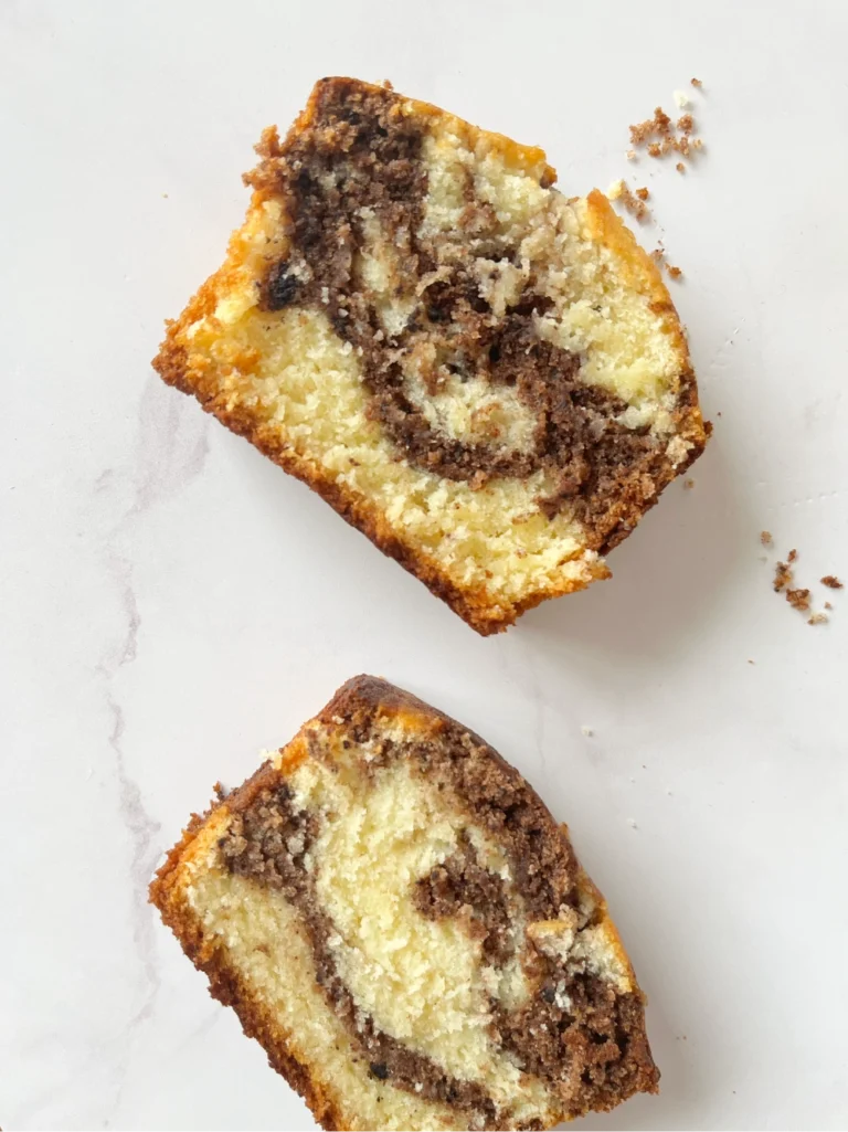 La mejor torta marmolada 1 Budin marmolado