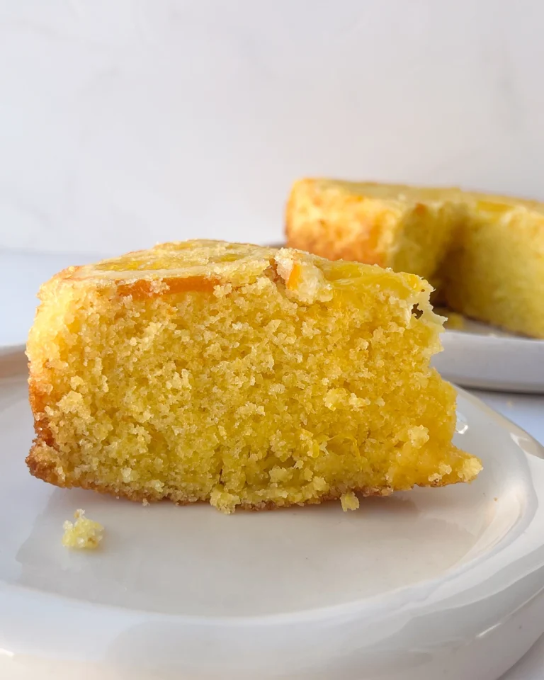 Torta de polenta y naranja 1 Torta de polenta y naranja