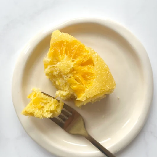 Torta de polenta y naranja 3 Torta de polenta y naranja