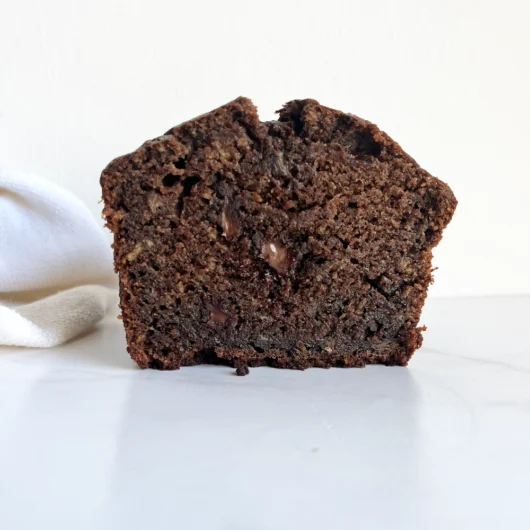 Budín de banana y chocolate 3 Budín de banana y chocolate