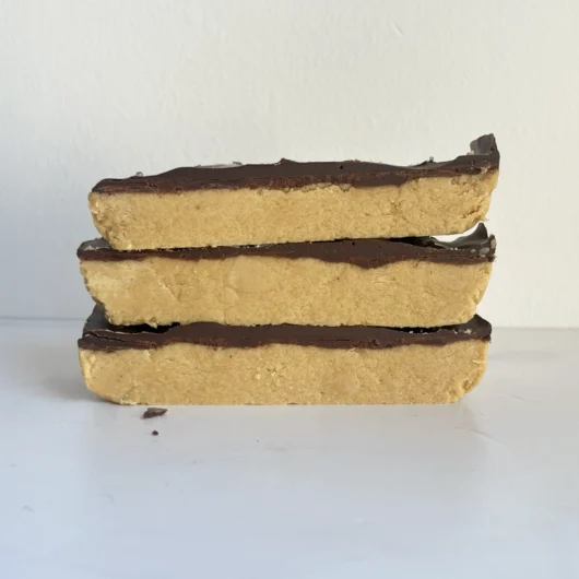 Barritas de mantequilla de maní y chocolate 3 Barritas de mantequilla de maní y chocolate