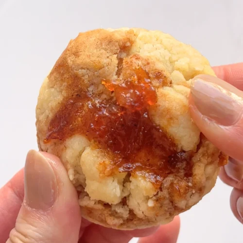 Galletas veganas con mermelada