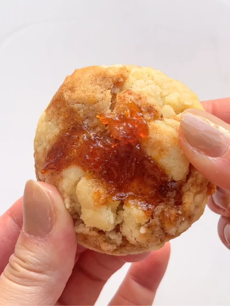 Galletas veganas con mermelada