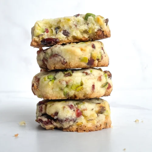 Galletas de arándanos y pistachos