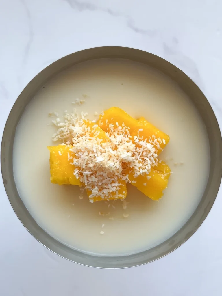 Panna Cotta de Coco 1 Panna cotta de coco