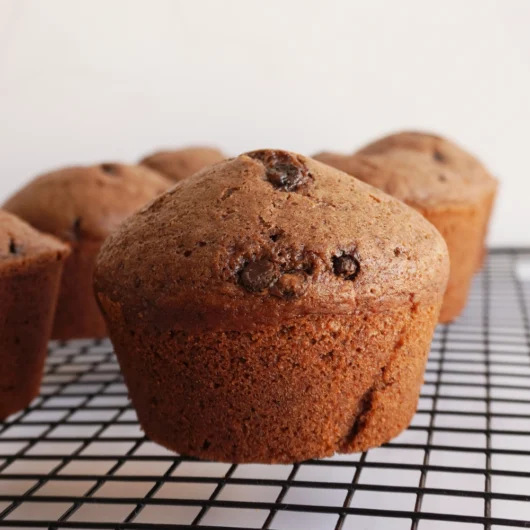 Muffins de chocolate veganos