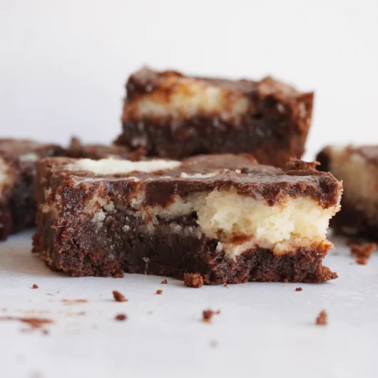 Brownies de coco 3 Brownies de coco