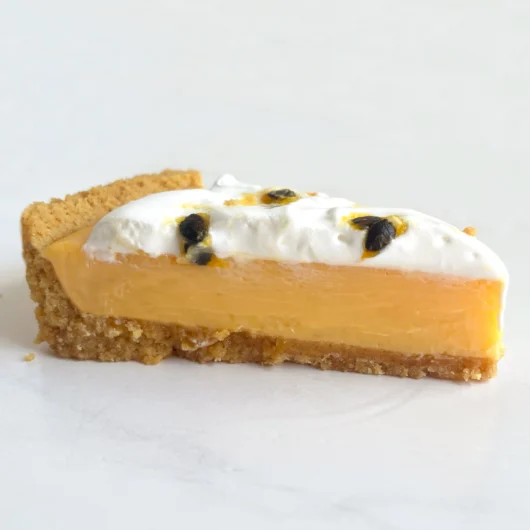 Tarta de maracuyá