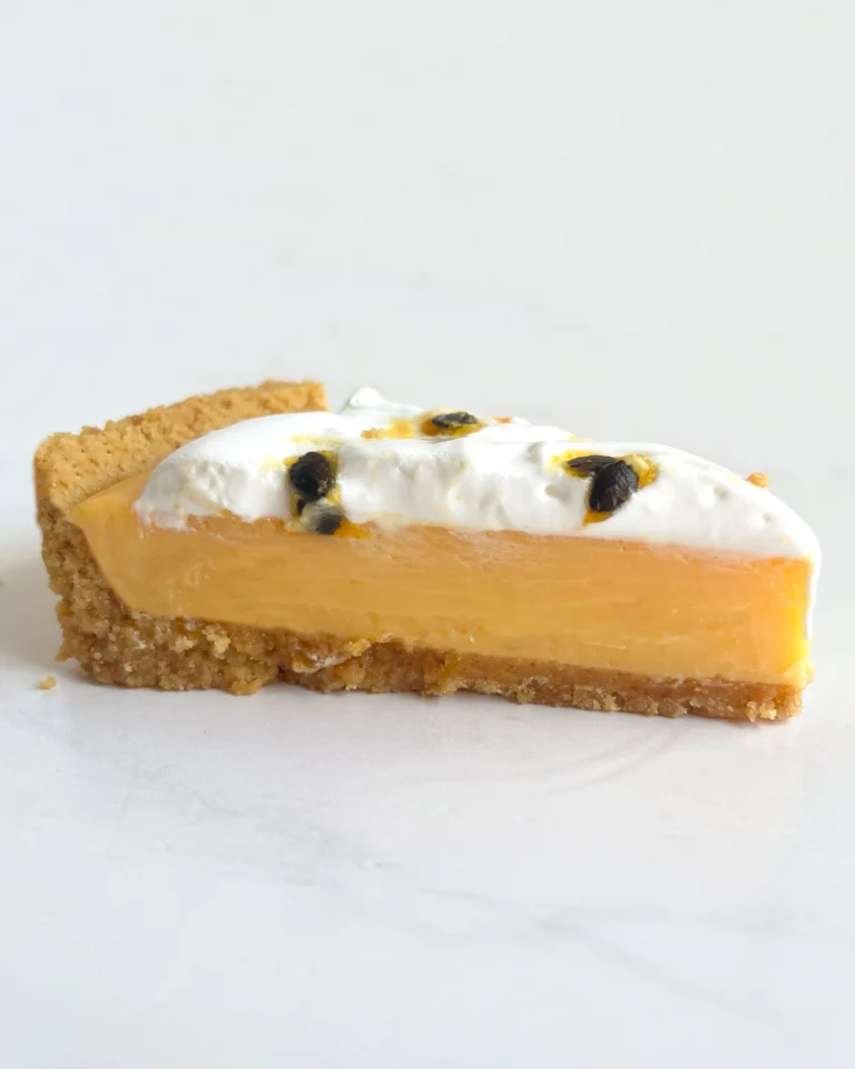 Tarta de maracuyá